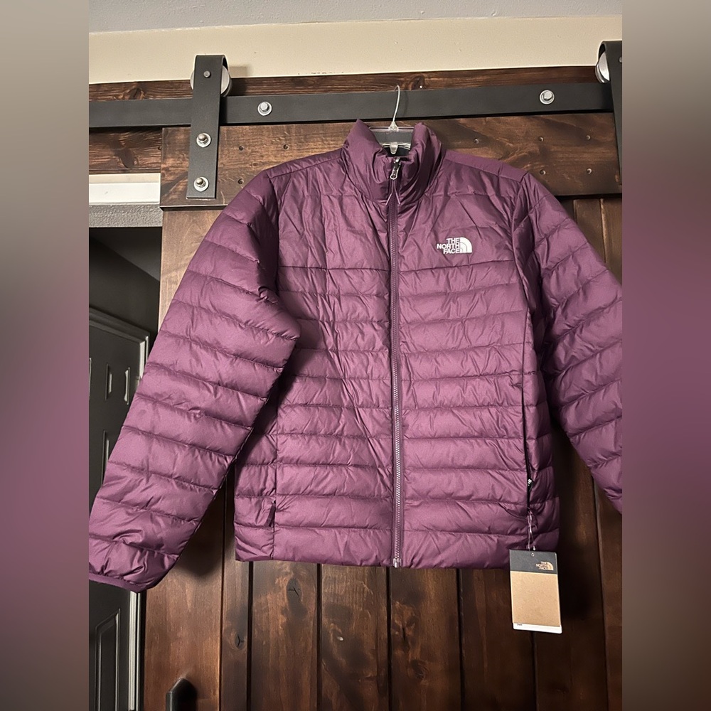 The North Face Plum Quilted Jacket